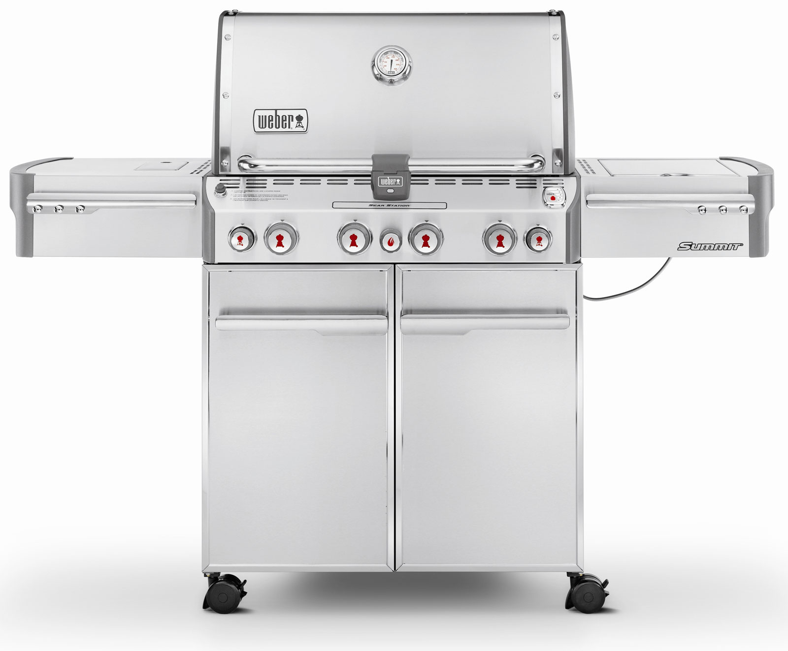 Weber Summit S470 Stainless Steel Gas Grill - 7170001 Weber Summit S470 Stainless Steel Gas Grill - 7170001