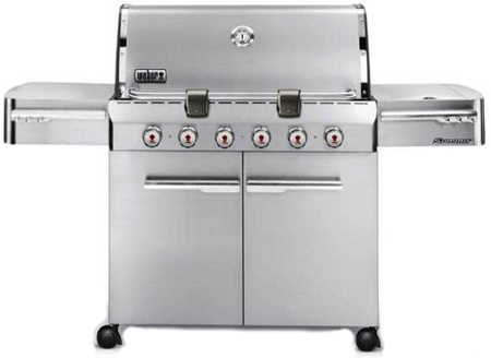 Weber Summit S-620 Stainless Steel NG Gas Grill - 7420001 Weber Summit S-620 Stainless Steel NG Gas Grill - 7420001