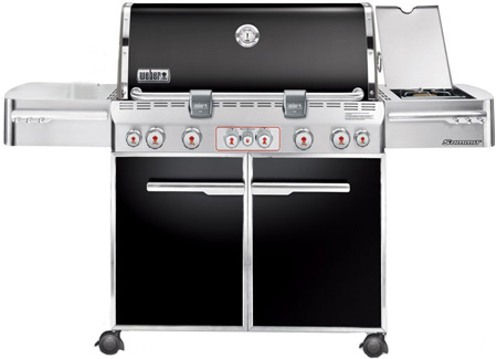 Weber Summit E-670 Black LP Gas Grill - 7371001 Weber Summit E-670 Black LP Gas Grill - 7371001