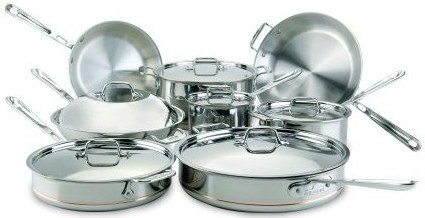 All-Clad Copper Core 14-Piece Set - 8400000085