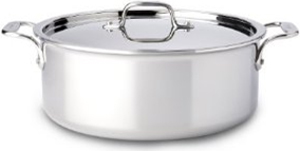 All-Clad Stainless Steel 7 Qt. Stock Pot With Lid - 8701004409