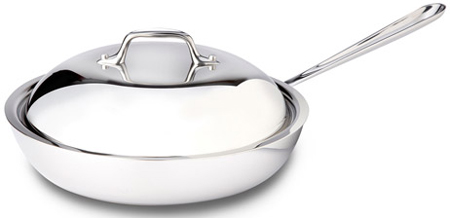 All Clad Stainless Steel 11 ' French Skillet - 8701004432