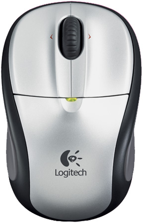 Logitech M305 Grey Wireless Mouse - 910-000928