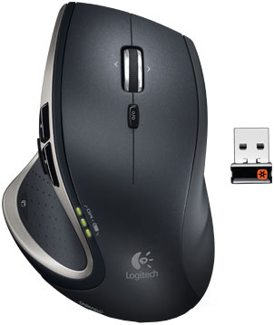 Logitech Black MX Performance Mouse - 910-001105