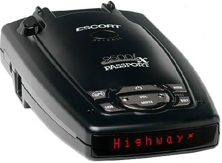 Escort Passport 9500IX Red Radar Detector - 9500IXRED