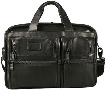 Tumi Black Alpha Collection Ex