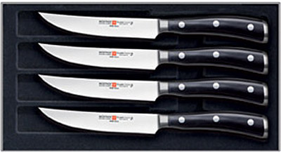 Wusthof Classic Ikon 4 Piece Steak Knife Set - 9716