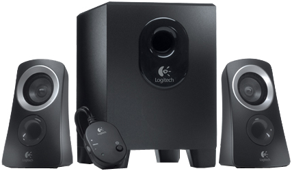 Logitech Z313 Black Speaker System - 980-000382