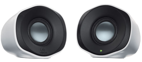 Logitech Z110 White Computer Speakers - 980-000522