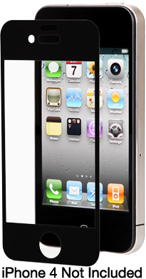 Moshi Black iVisor AG Screen Protector For iPhone 4 - 99MO047901