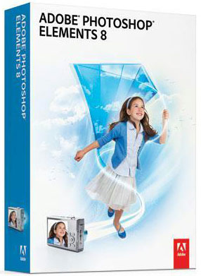 Adobe Photoshop Elements 8 Windows Software - ADBCD17651WI Adobe Photoshop Elements 8 Windows Software - ADBCD17651WI