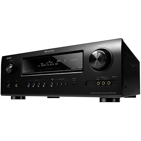 Denon 7.1 Channel Black AV Home Theater Network Receiver - AVR-2112CI