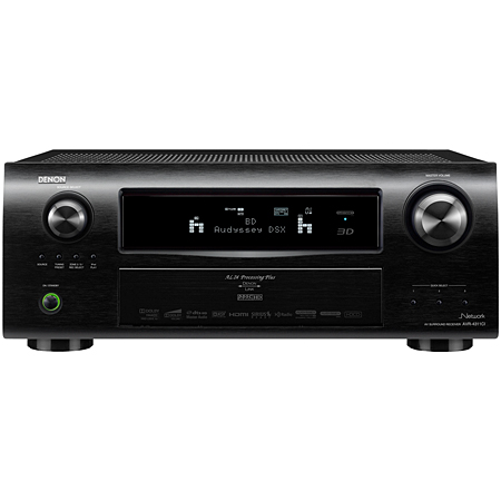 Denon 9 2 Channel Black AV Home Theater Receiver With Networking - AVR-4311CI