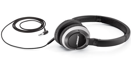 Bose OE2 Black On-Ear Audio Headphones - BOSEOE2B