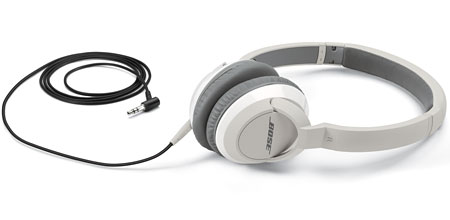 Bose OE2 White On-Ear Audio Headphones - BOSEOE2W