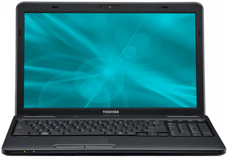 Toshiba Satellite C650 Series Black Laptop Computer - C655-S5240
