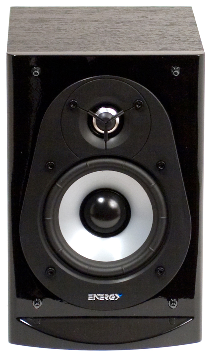 Energy by Klipsch Black Connoisseur Series 2 Way Bookshelf Speakers - CB-5