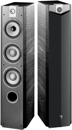 Focal Chorus 700 V Series Black Ash Floor Standing Speakers - CHORUS 726 V