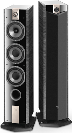 Focal Chorus 800 V Series Ebony Floor Standing Speakers - CHORUS 826 V