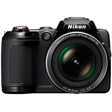 Nikon COOLPIX L120 Black 14.1 Megapixel Digital Camera - 26253