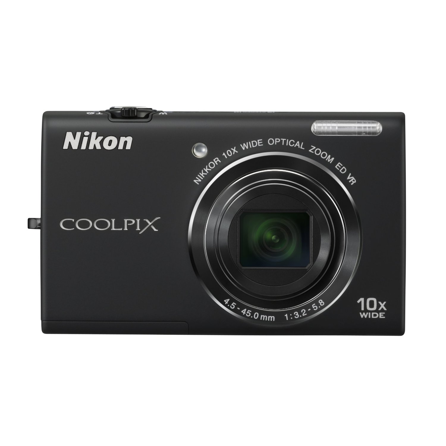 Nikon COOLPIX S6200 Black 16 Megapixel Digital Camera - 26274