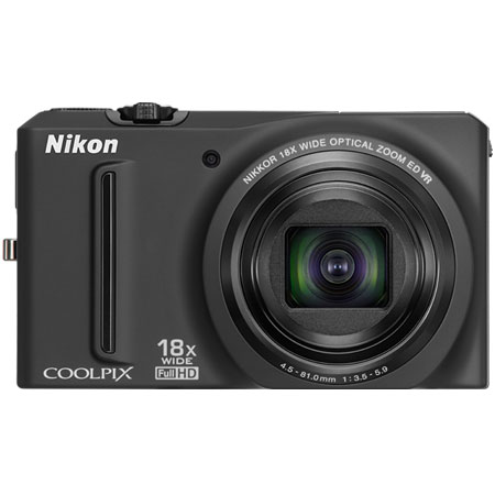 Nikon COOLPIX S9100 Black 12.1 Megapixel Digital Camera - 26248 Nikon COOLPIX S9100 Black 12.1 Megapixel Digital Camera - 26248