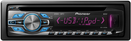 Pioneer In-Dash CD Receiver - DEH3400UB