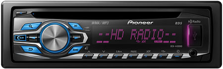 Pioneer Single DIN CD Receiver - DEH-4400HD