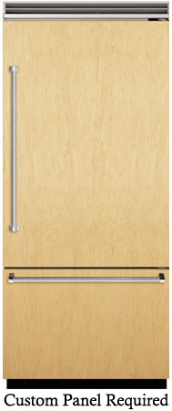 Viking 36 ' Designer Series Custom Panel Built-In Bottom-Freezer Refrigerator - DFBB536R