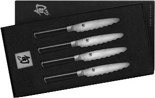 Shun Classic 4 Piece Ultimate Steak Knife Set - DMS0420