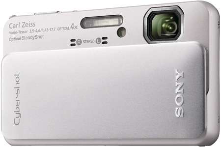 Sony DSC-TX10 Silver Waterproof Cyber-Shot Digital Camera - DSC-TX10