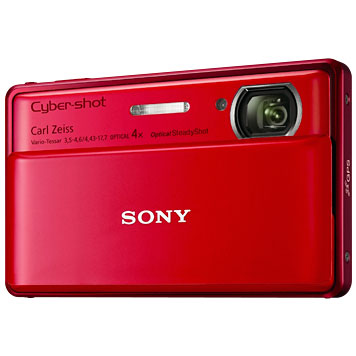 Sony Cyber-Shot TX100V Red 16.2 Megapixel Digital Camera - DSC-TX100V/R Sony Cyber-Shot TX100V Red 16.2 Megapixel Digital Camera - DSC-TX100V/R