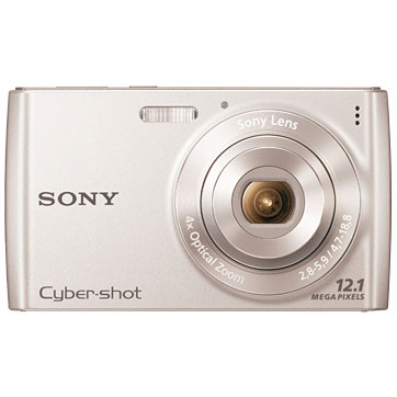 Sony Cyber-Shot W510 Silver 12.1 Megapixel Digital Camera - DSC-W510