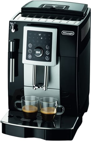 DeLonghi Black Fully Automatic Compact Coffee Machine - ECAM23210B