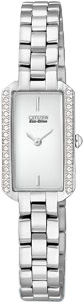 Citizen Eco-Drive Silhouette Crystal Ladies Watch - EG2780-59A