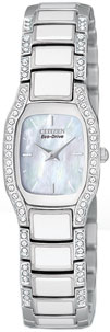 Citizen Eco-Drive Normandie Stainless Steel Ladies Watch - EW9780-81D