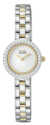 Citizen Eco-Drive Silhouette Crystal Womens Watch - EX1084-55A
