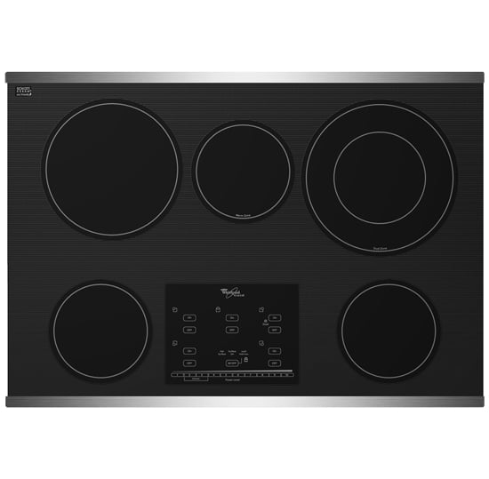 Whirlpool 30 ' Stainless Steel Electric Ceramic Glass Cooktop - G9CE3065XS