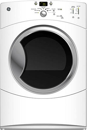 GE GFDN110GLWW White Gas Dryer - GFDN110GLWW
