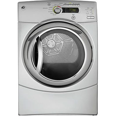 GE GFDN245E Metallic Silver Electric Dryer - GFDN245ELMS GE GFDN245E Metallic Silver Electric Dryer - GFDN245ELMS