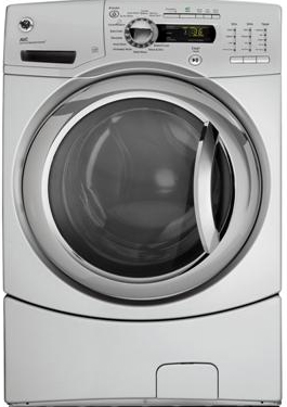 GE GFWS3505LMS Metallic Silver Frontload Washer - GFWS3505LMS GE GFWS3505LMS Metallic Silver Frontload Washer - GFWS3505LMS