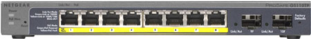 Netgear Prosafe 8-Port Gigabit PoE Smart Switch - GS110TP