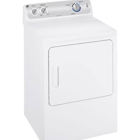 GE GTDX300 White Electric Dryer - GTDX300EMWS