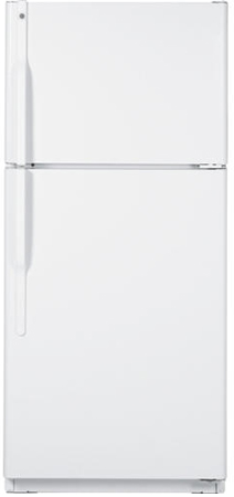 GE GTH17JBXWW 16.6 Cu Ft Top-Freezer White Refrigerator - GTH17JBXWW GE GTH17JBXWW 16.6 Cu Ft Top-Freezer White Refrigerator - GTH17JBXWW