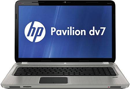 HP Pavillion DV7 Series Brushed Aluminum Laptop Computer – DV7-6199US