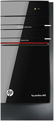 HP Pavilion HPE Black Desktop Computer - H8-1110
