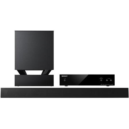 Sony Black 3D Sound Bar Home Theater System With Wireless Subwoofer - HTC-T550
