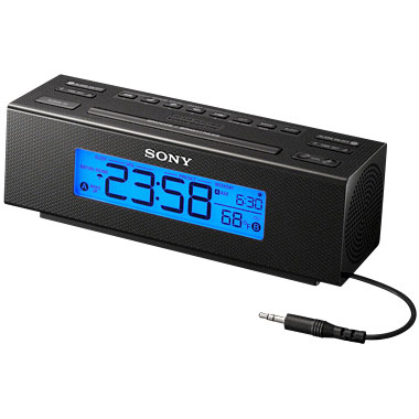 Sony AM/FM Clock Radio - ICF-C707