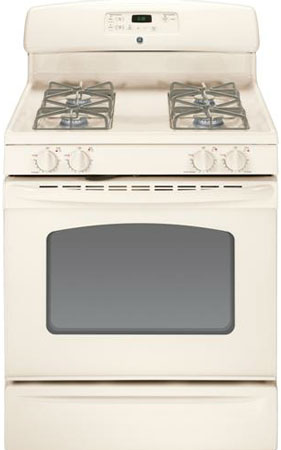 GE 30 ' Bisque Free-Standing Gas Range - JGB250DETCC