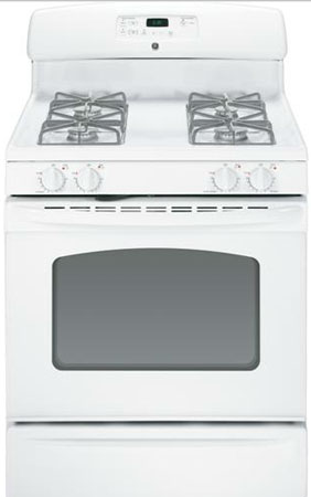 GE 30 ' White Free-Standing Gas Range - JGB250DETWW